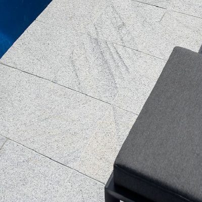 White Grey Granite Pool Edge Coping Pavers