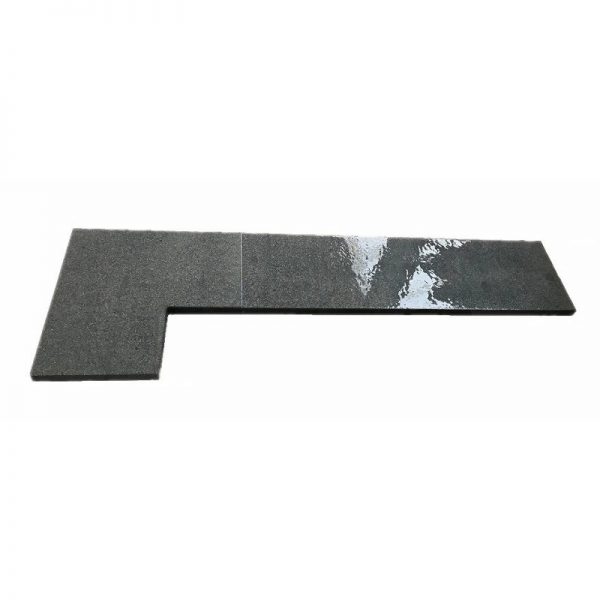 Dark grey granite pool copers for swimming pool edge